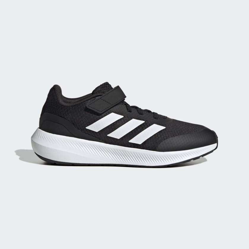 adidas Tenis Runfalcon 3.0 Cordones Elasticos y Tira Ajustable Negro adidas Mexico