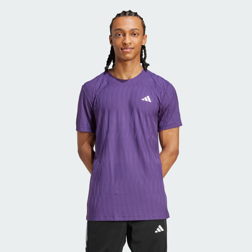 【Adidas コリア】 Tennis Pro Climacool+ FreeLift Tee adidas Tennis Pro Climacool+ FreeLift Tee - White | Free