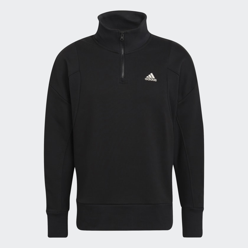 Adidas half zip sweater cheap