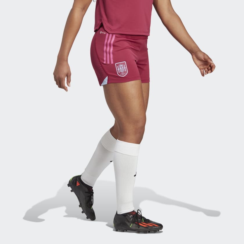 Ladies football shorts deals