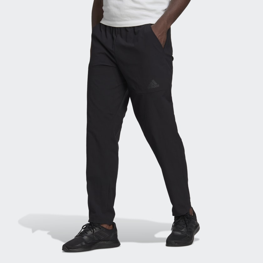 adidas Essentials Hero to Halo Woven Pants - Black | Men's Lifestyle ...