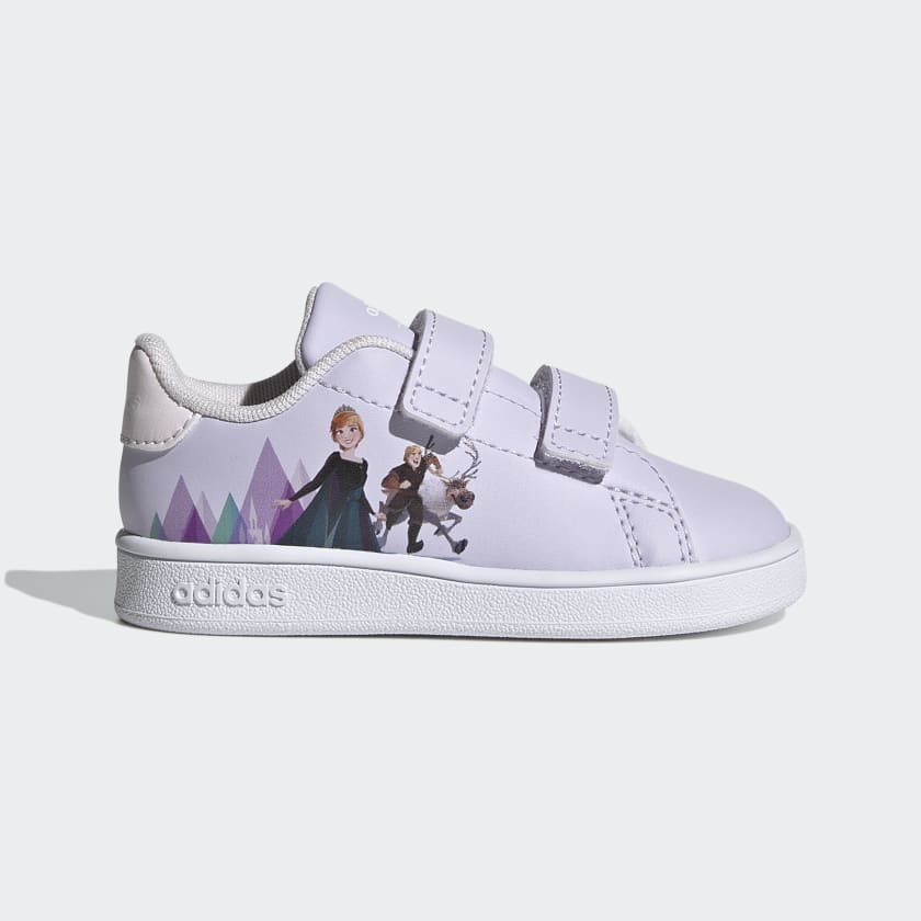 Opgive Bonde salgsplan adidas x Disney Frozen Anna og Elsa Advantage sko - Lilla | adidas Denmark