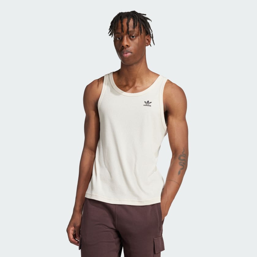 Canotta Trefoil Essentials Bianco adidas adidas Italia