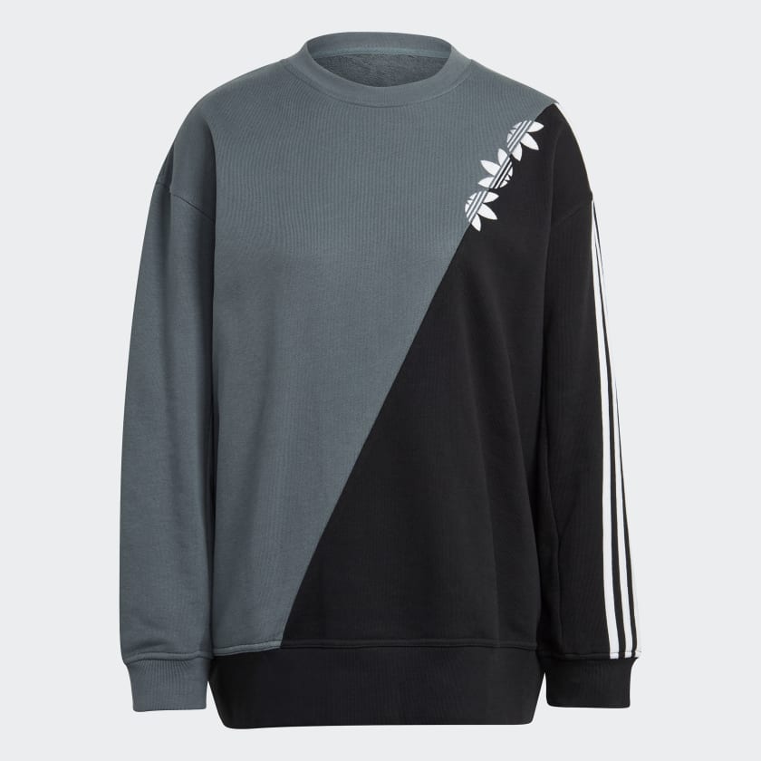 Adicolor sliced trefoil sweatshirt outlet