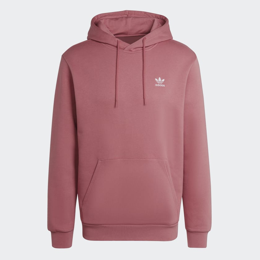 Adidas trefoil hoodie core pink shop