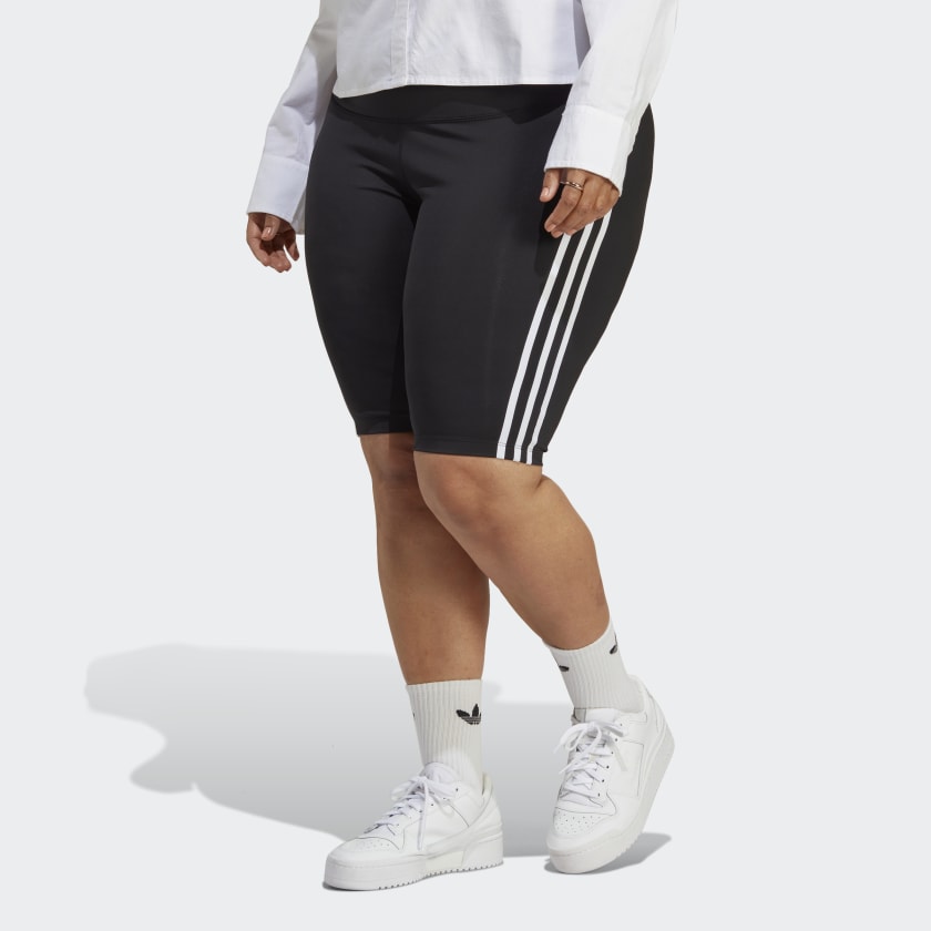Adidas Adicolor Classics High-Waisted Short Tights (Plus Size)