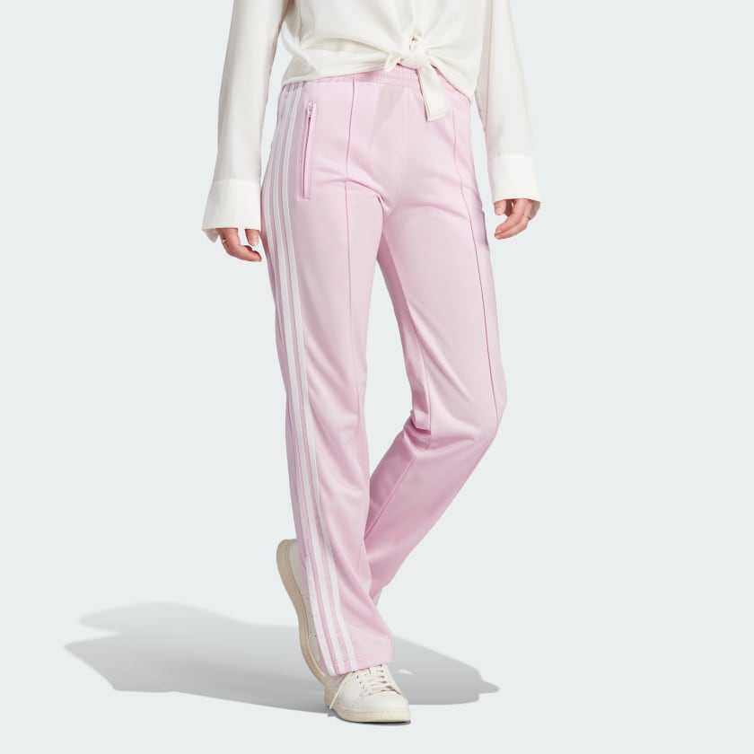 adidas Adicolor Classics Firebird Track Pants - Pink, Women's Lifestyle