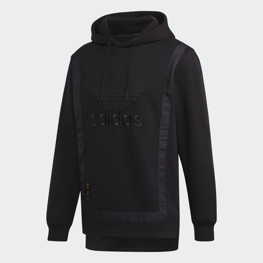 adidas Warm Up Hoodie Black adidas New Zealand