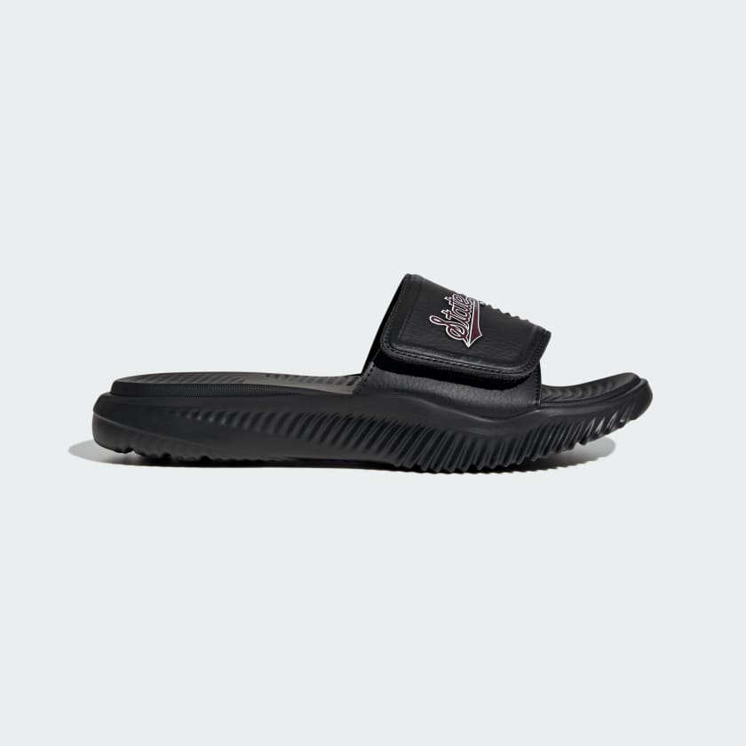Adidas alphabounce slides black best sale