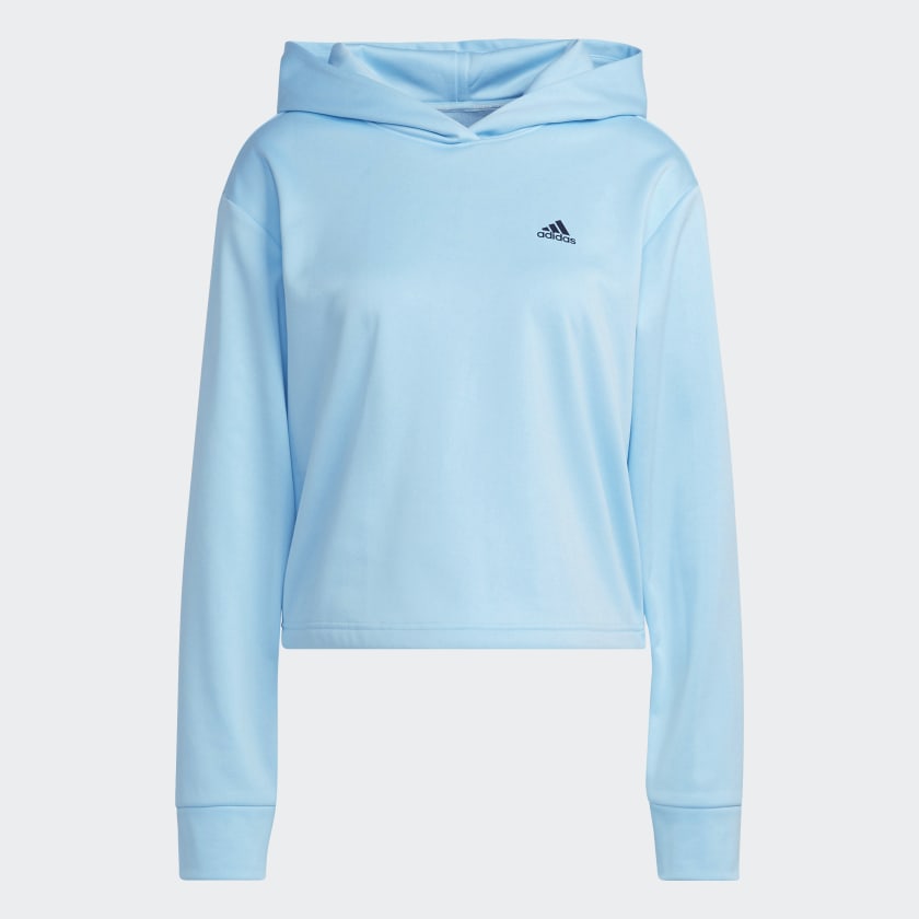 adidas AEROREADY Hoodie Blau adidas Deutschland