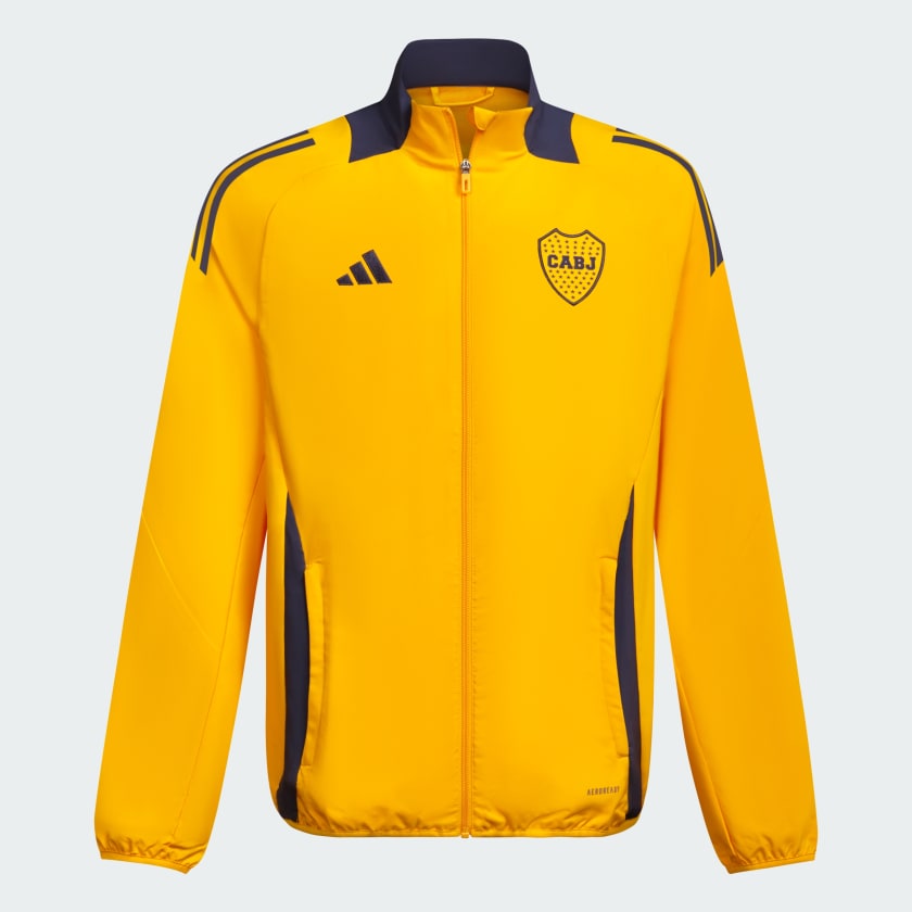 adidas Campera de Presentacion Boca Juniors 24 25 Amarillo adidas Argentina