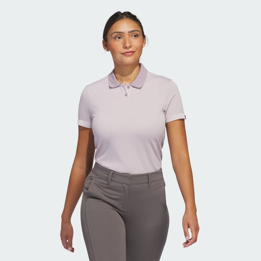 adidas Ultimate365 Tour Primeknit Polo Shirt Pink adidas Australia