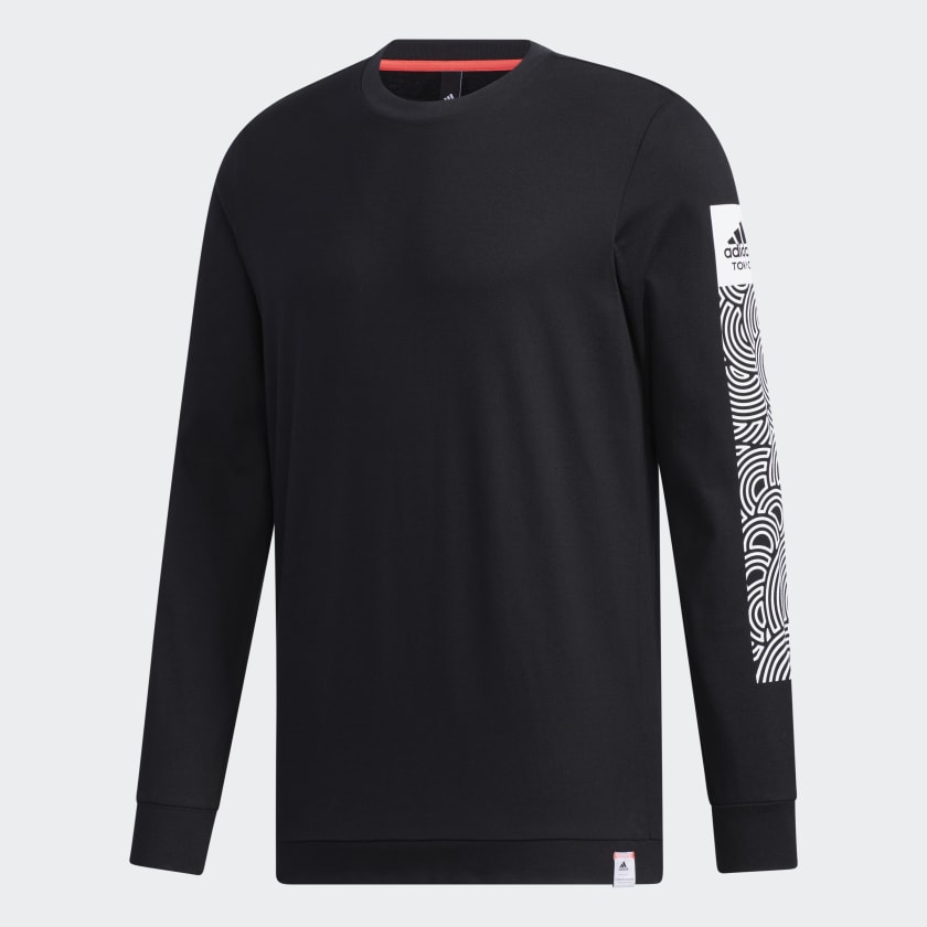 Adidas Boxwear Tech Long Sleeve Shirt Black-AAG_002119