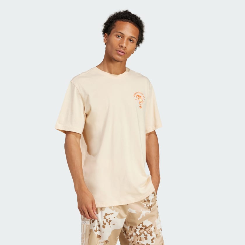 adidas Coffee Club T Shirt Beige adidas Ireland