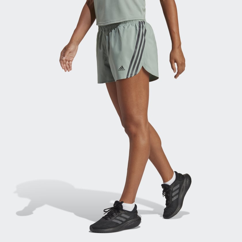 Adidas Run Icons 3-Stripes Running Shorts
