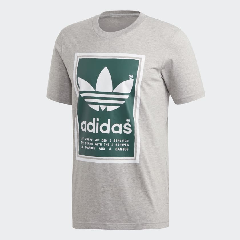 Adidas filled label t shirt sales