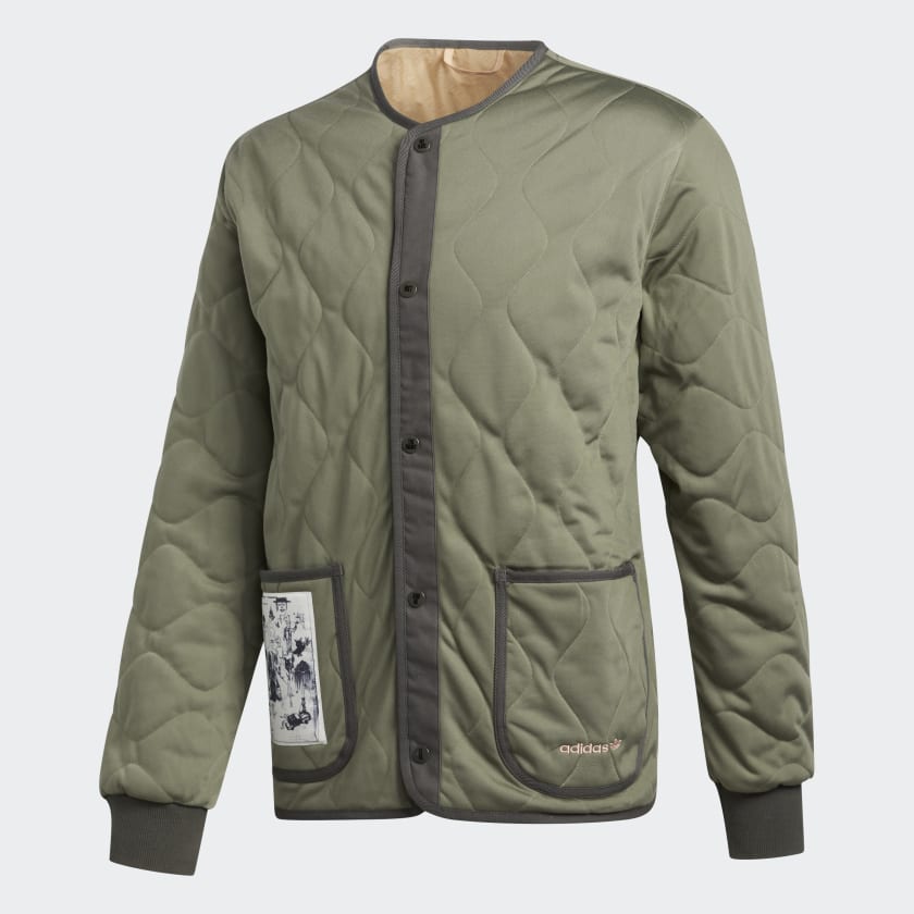 adidas FA Liner Jacket Green adidas New Zealand