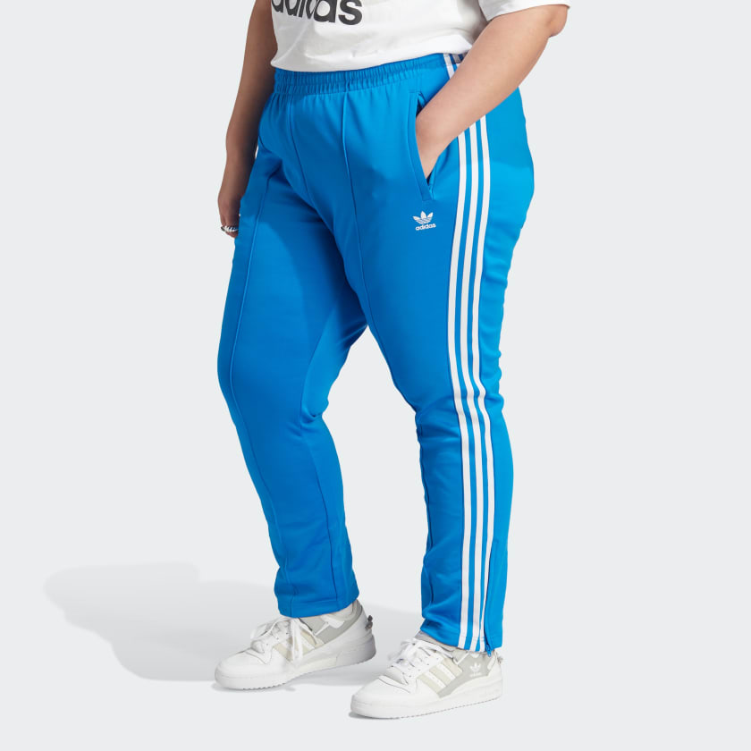 adidas Adicolor SST Track Pants (Plus Size) - Blue | Women's Lifestyle |  adidas US