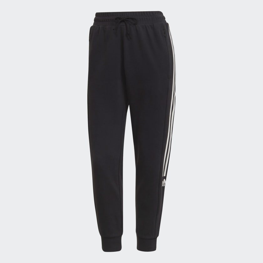 adidas AEROREADY Made for Training Cotton-Touch Pants - Black | Women's ...