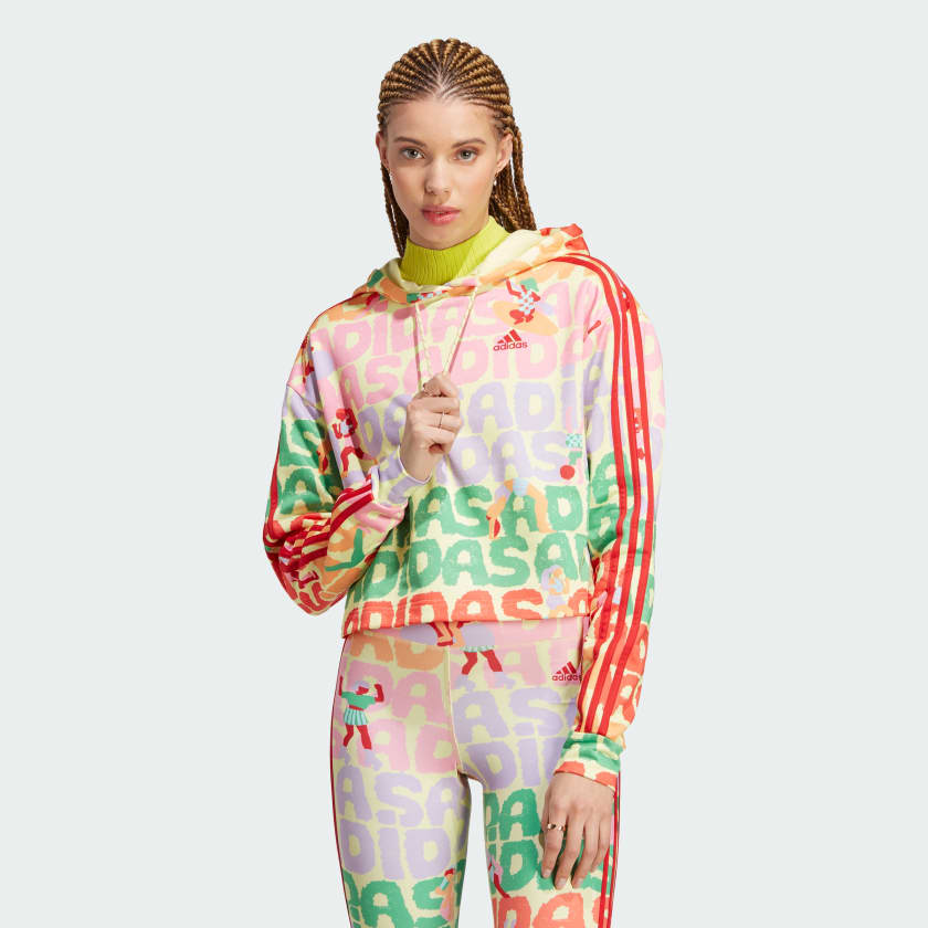 Adidas 2025 hoodie geel