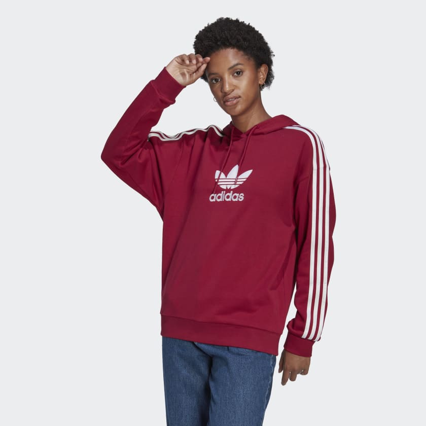 adidas Centre Stage Hoodie - Red | adidas India