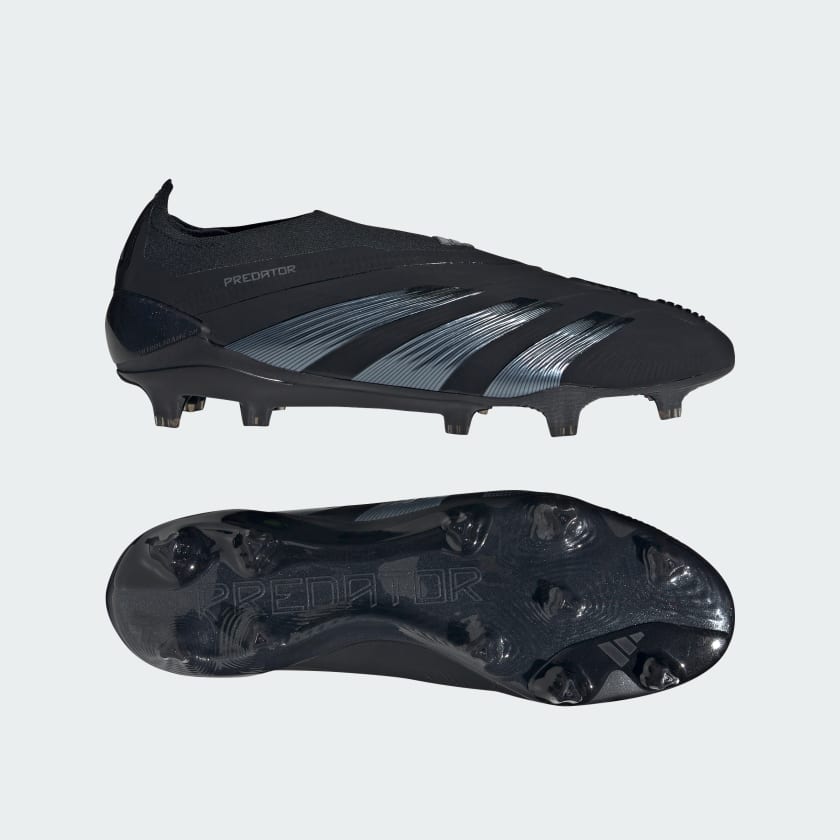 adidas Predator 24 Elite Laceless Firm Ground Soccer Cleats Black Free Shipping with adiClub adidas US