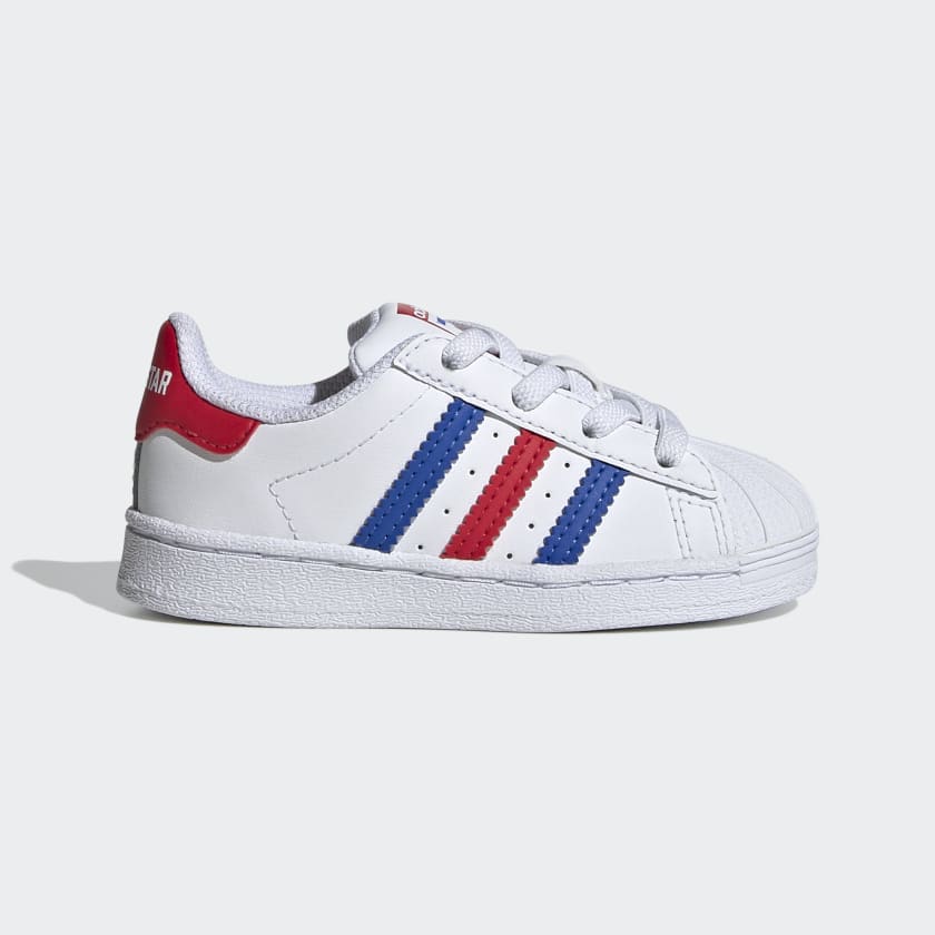 Superstar adidas bleu blanc rouge store