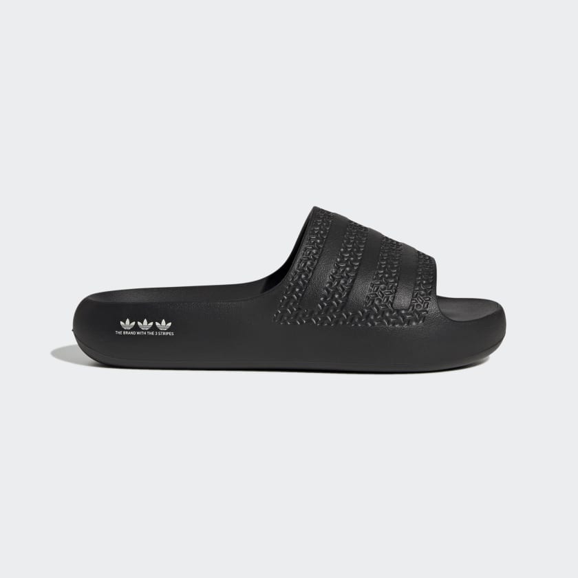 adidas Adilette Ayoon Slides - Black | Free Shipping with adiClub ...