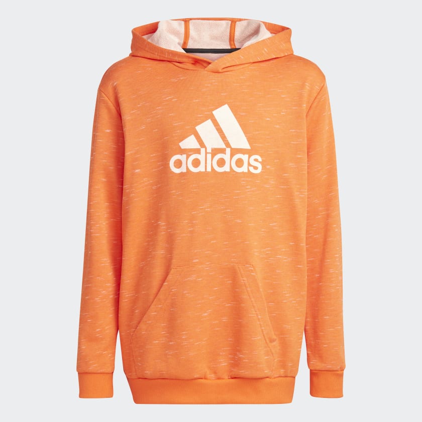 adidas Future Icons Badge of Sport Hooded Sweatshirt - Orange | adidas Canada