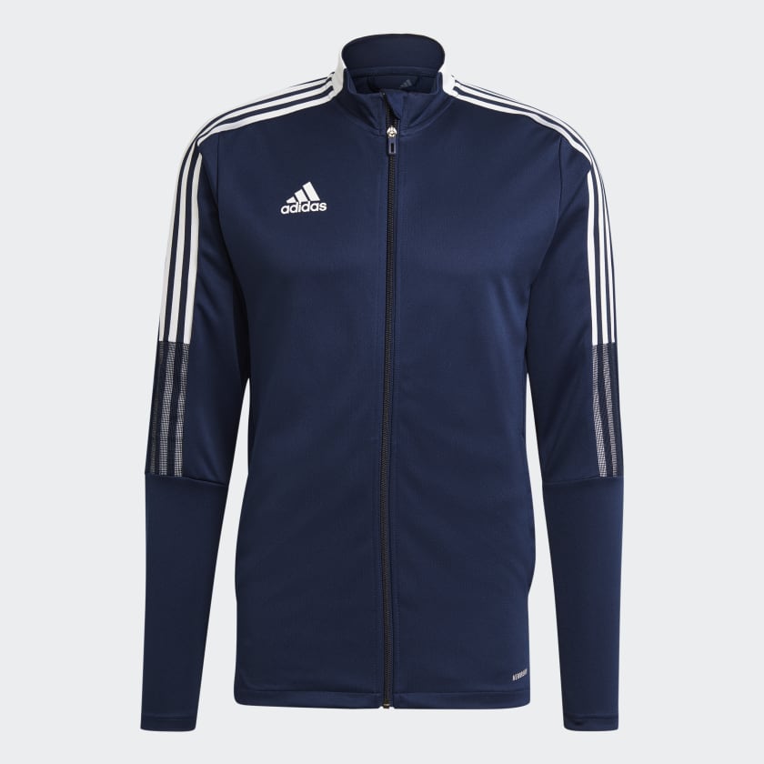 Chamarra adidas on sale azul