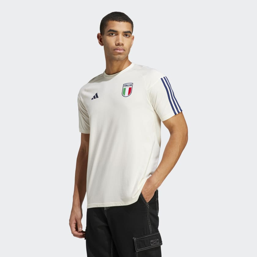 paso juguete exilio Camiseta Italia Tiro 23 Cotton - Blanco adidas | adidas España