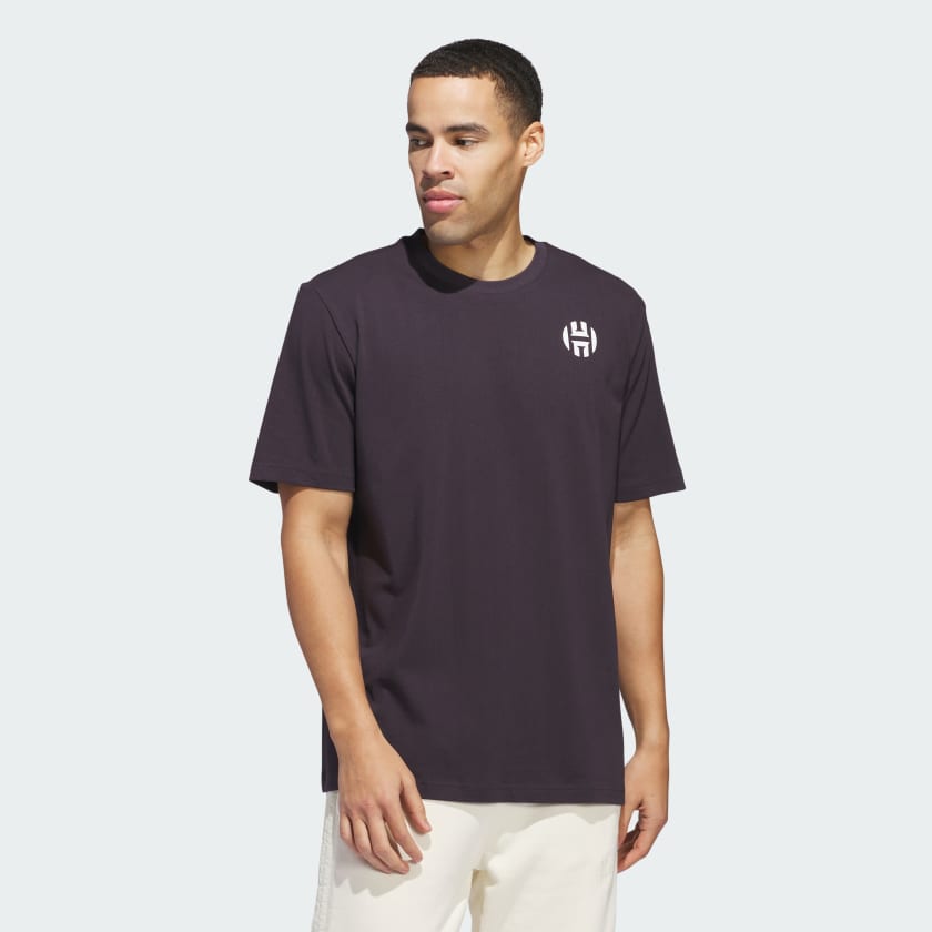 adidas Harden Graphic Tee Purple adidas Philippines