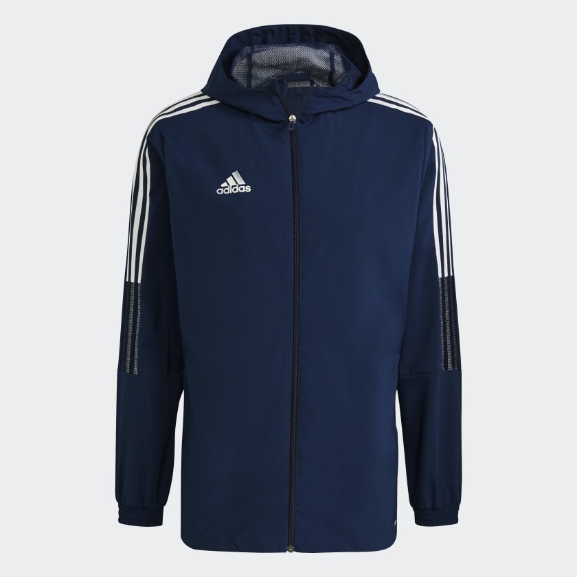 Adidas tiro hot sale windbreaker jacket