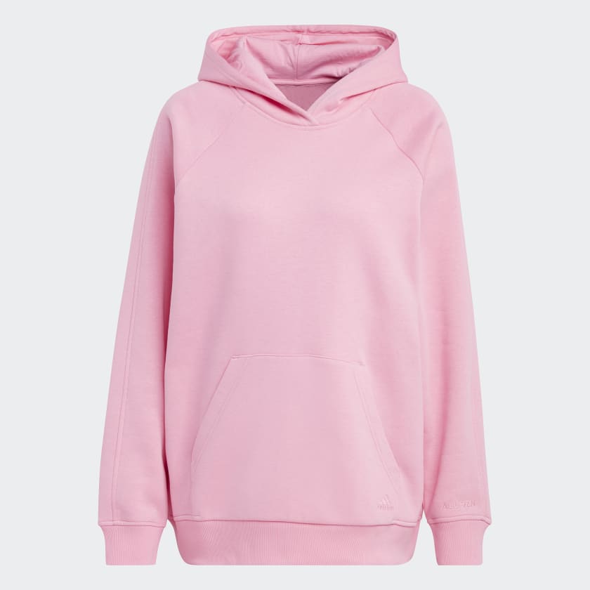 adidas ALL SZN Fleece Boyfriend Hoodie - Pink | Free Shipping with adiClub  | adidas US