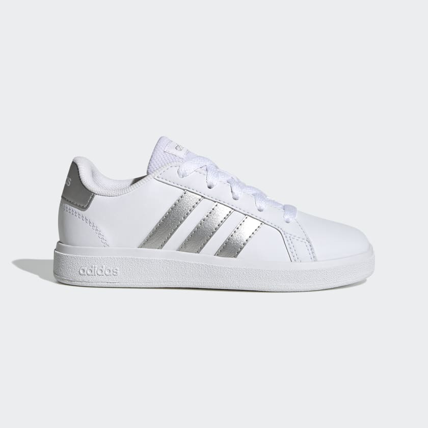 malo principal Cartas credenciales White adidas Grand Court Lifestyle Tennis Lace-Up Shoes | adidas UK