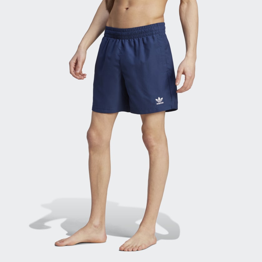 Tilsætningsstof Behandling vest adidas Adicolor Essentials Solid Swim Shorts - Blue | Men's Swim | adidas US