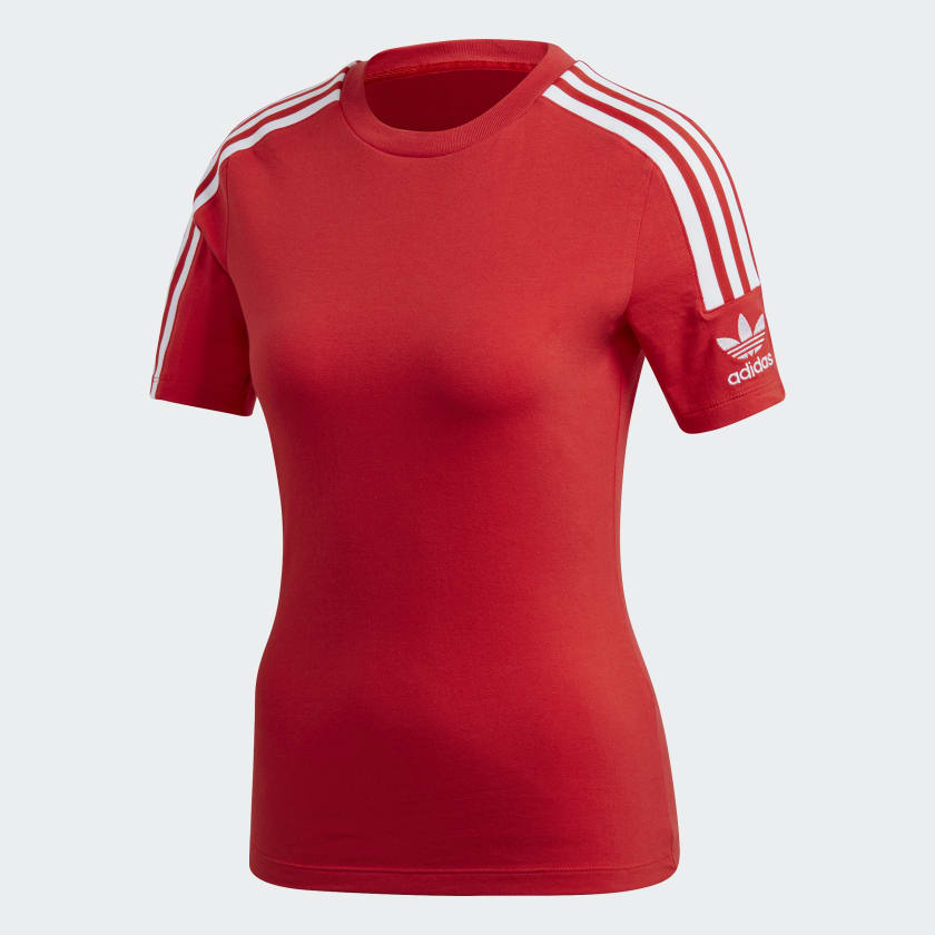 Camiseta adidas deals originals vermelha
