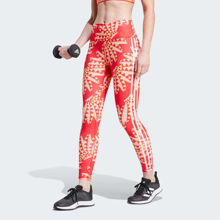 Adidas legging best sale rood dames