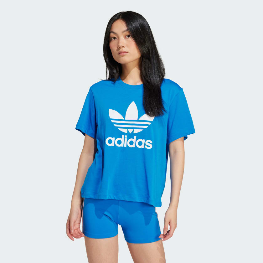 Adidas boxy hot sale tee womens