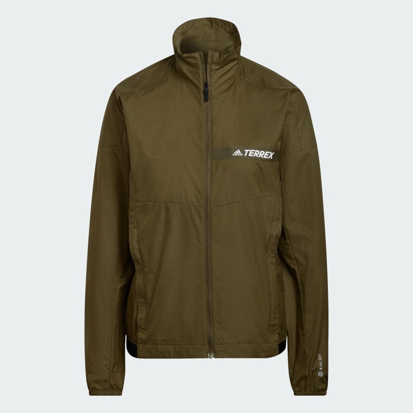 adidas TERREX Multi Wind Jacke - Grün | adidas Deutschland
