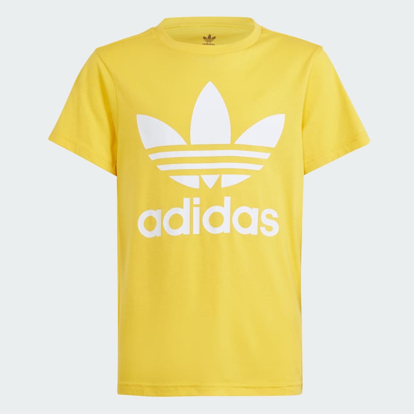 adidas Trefoil T-Shirt - Gold | adidas UK