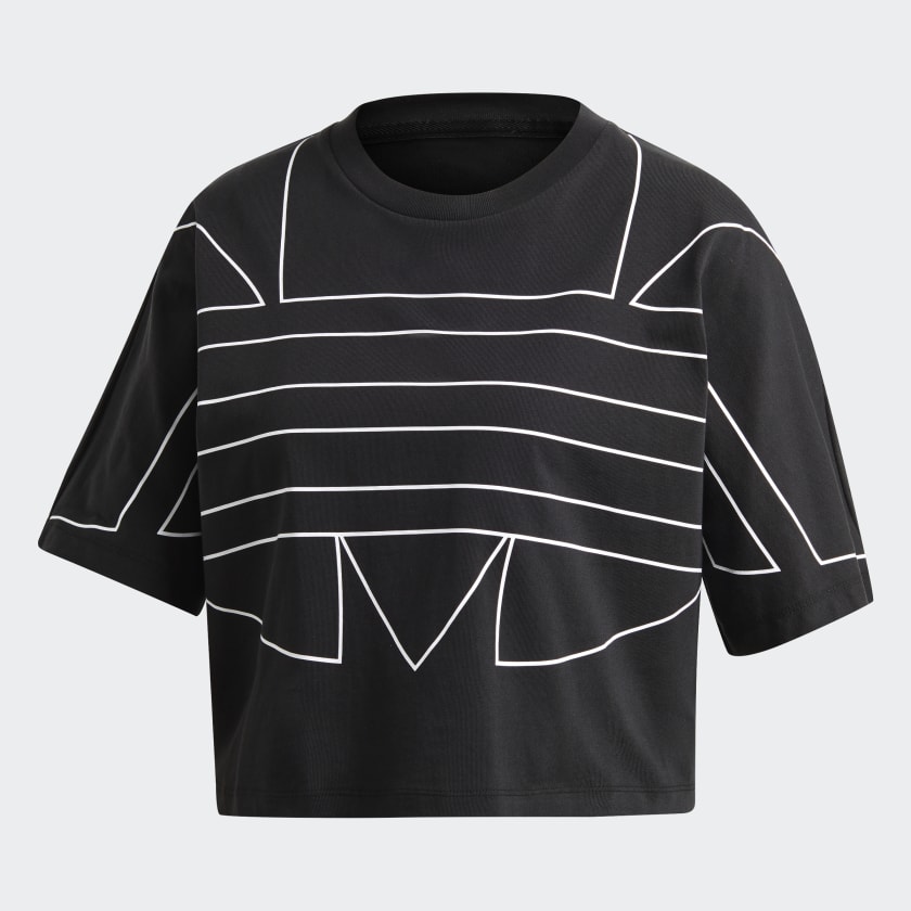 Playeras negras 2025 adidas