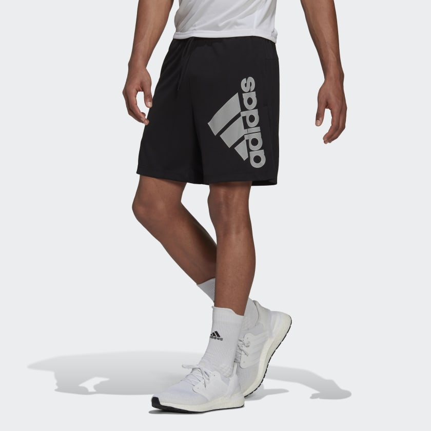 Mens gym shorts adidas hotsell