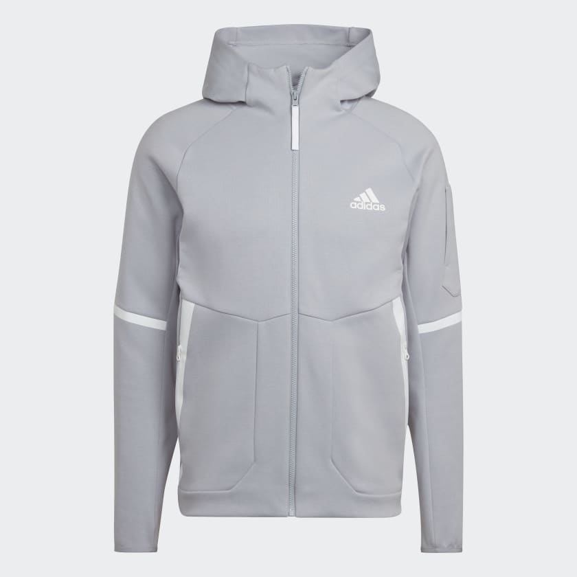 adidas Designed for Gameday Full Zip Jacket Grey adidas Finland