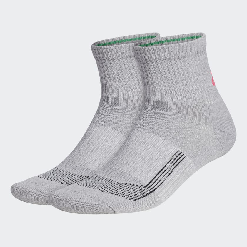 - | 2 Pairs Running Training adidas Men\'s | US Quarter Superlite adidas Grey Socks
