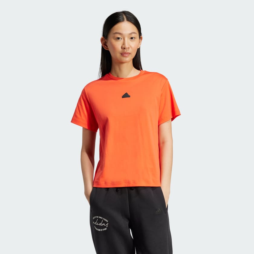 Adidas neon orange shirt store
