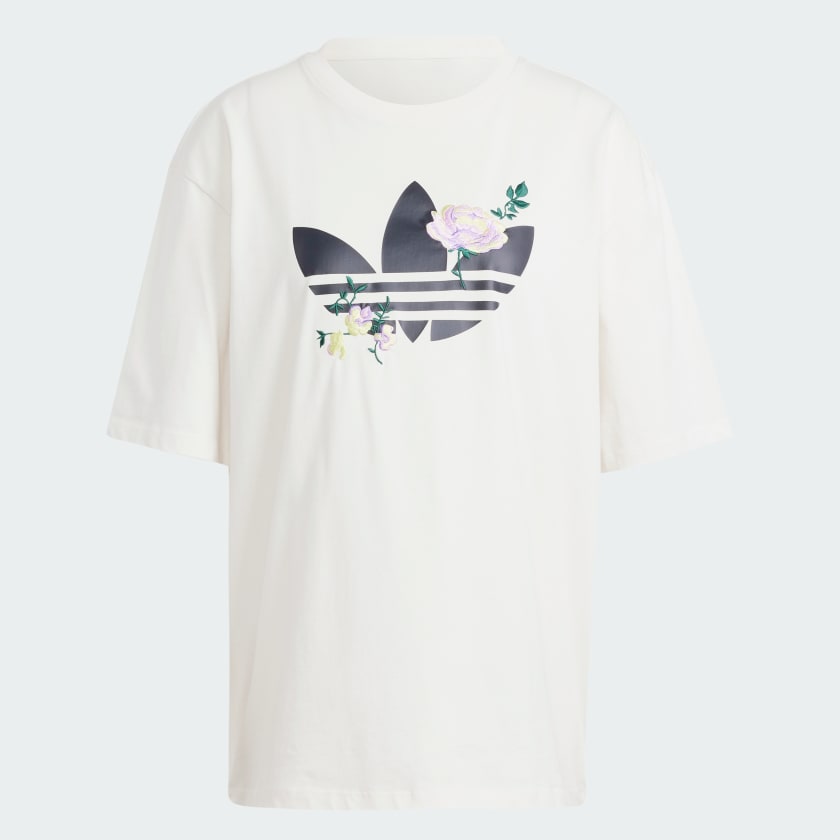 ★★Adairs★★ Trefoil Series Elevated Tee White JD0665 adidas Trefoil Series Fashion Elevated Tee - White | Free