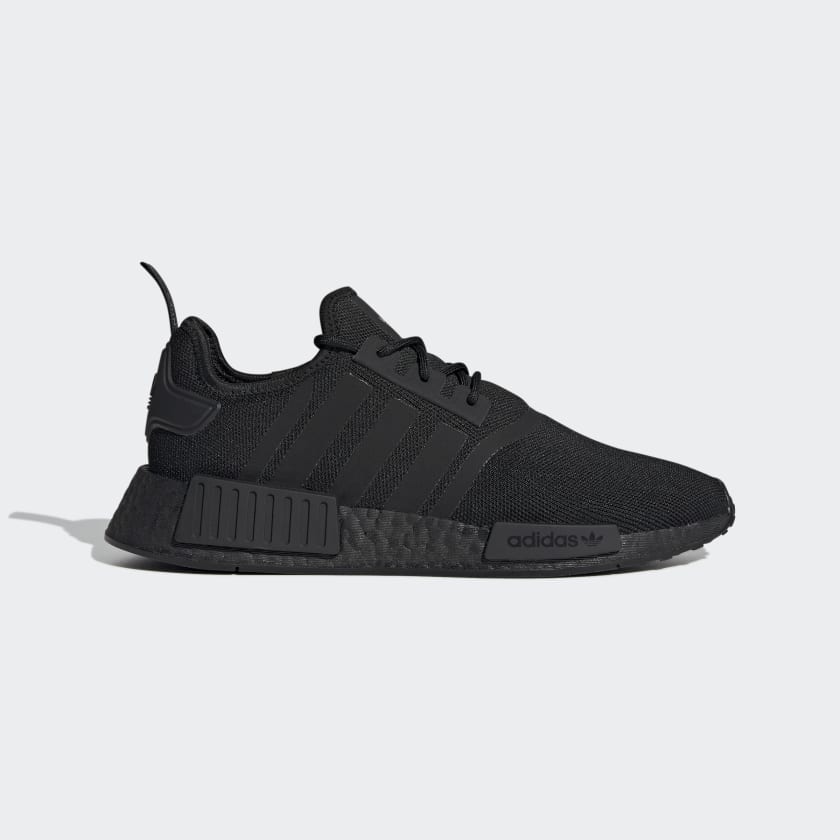 Adidas nmd black trainers online