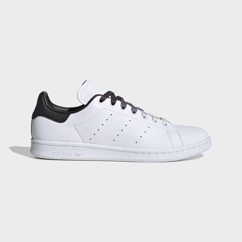 Adidas stan smith shoes black and white sales