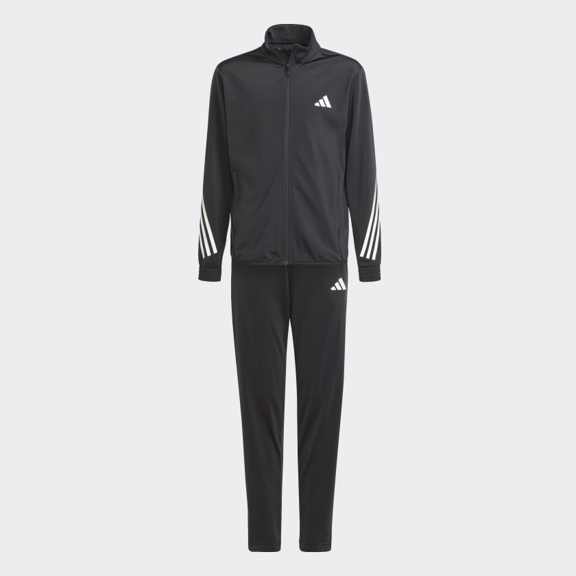 adidas Train Icons AEROREADY 3-Stripes Tracksuit - Black | adidas UK